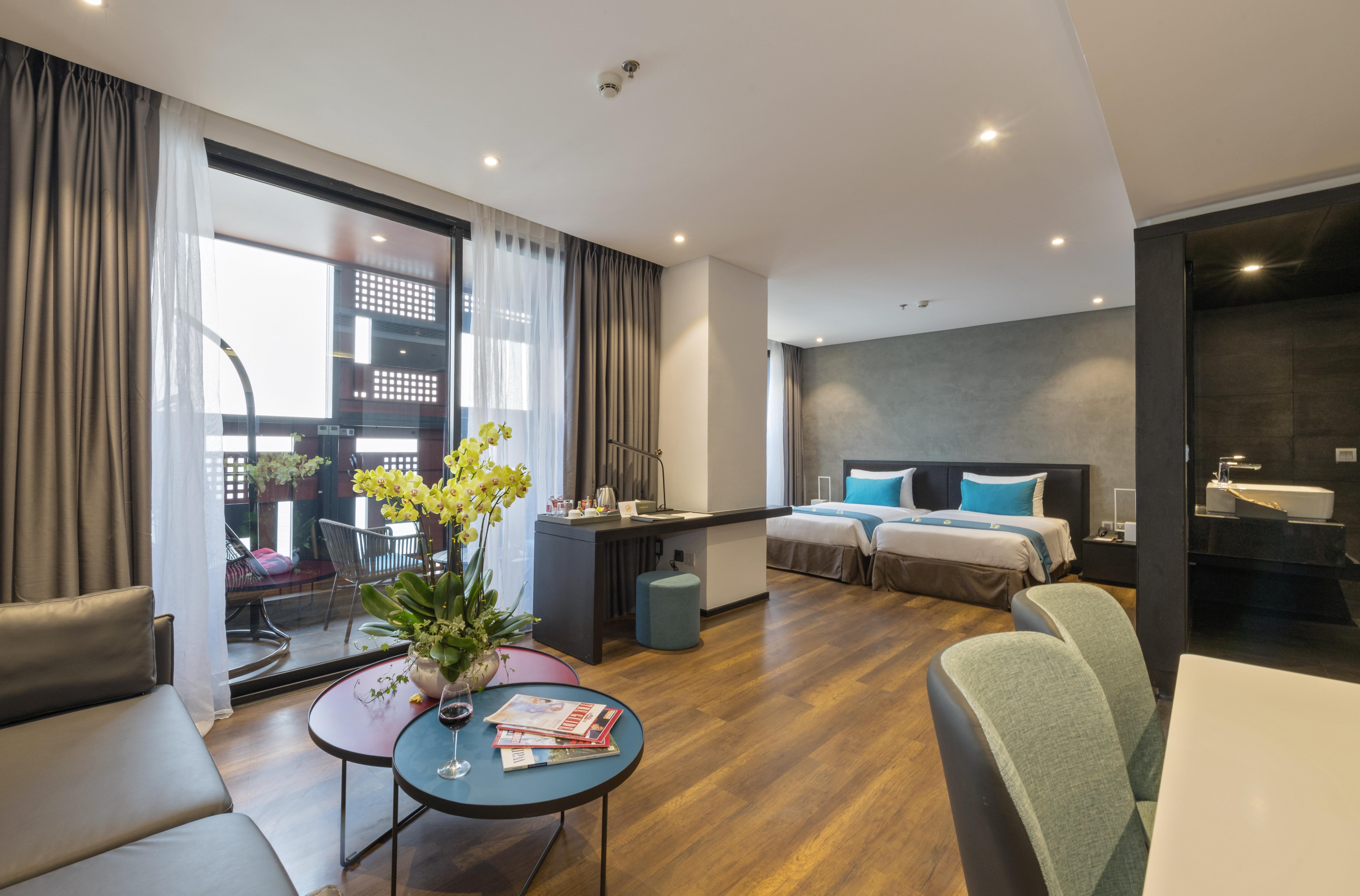 The Code Hotel & Spa Đà Nẵng Exterior foto