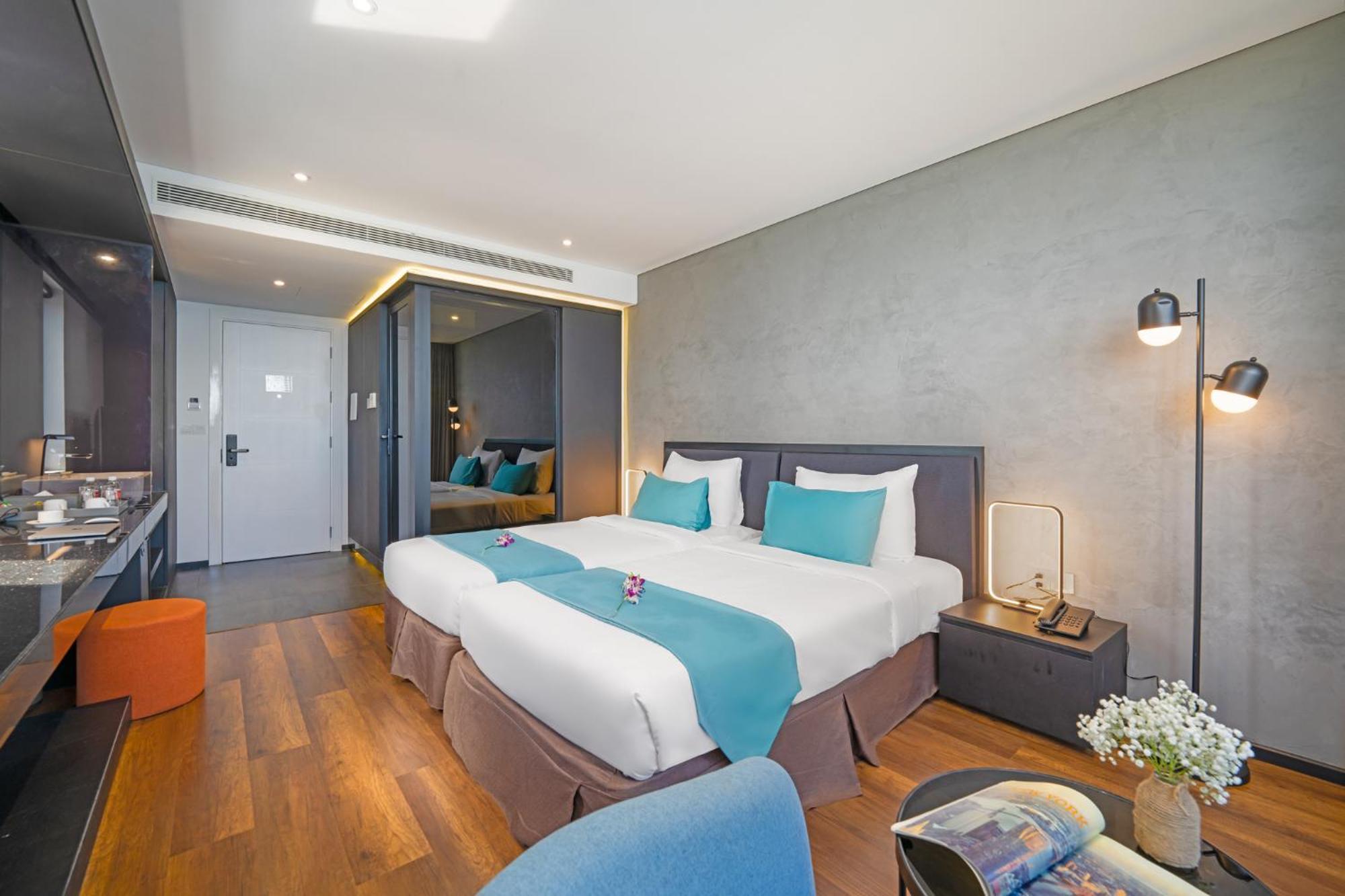 The Code Hotel & Spa Đà Nẵng Exterior foto