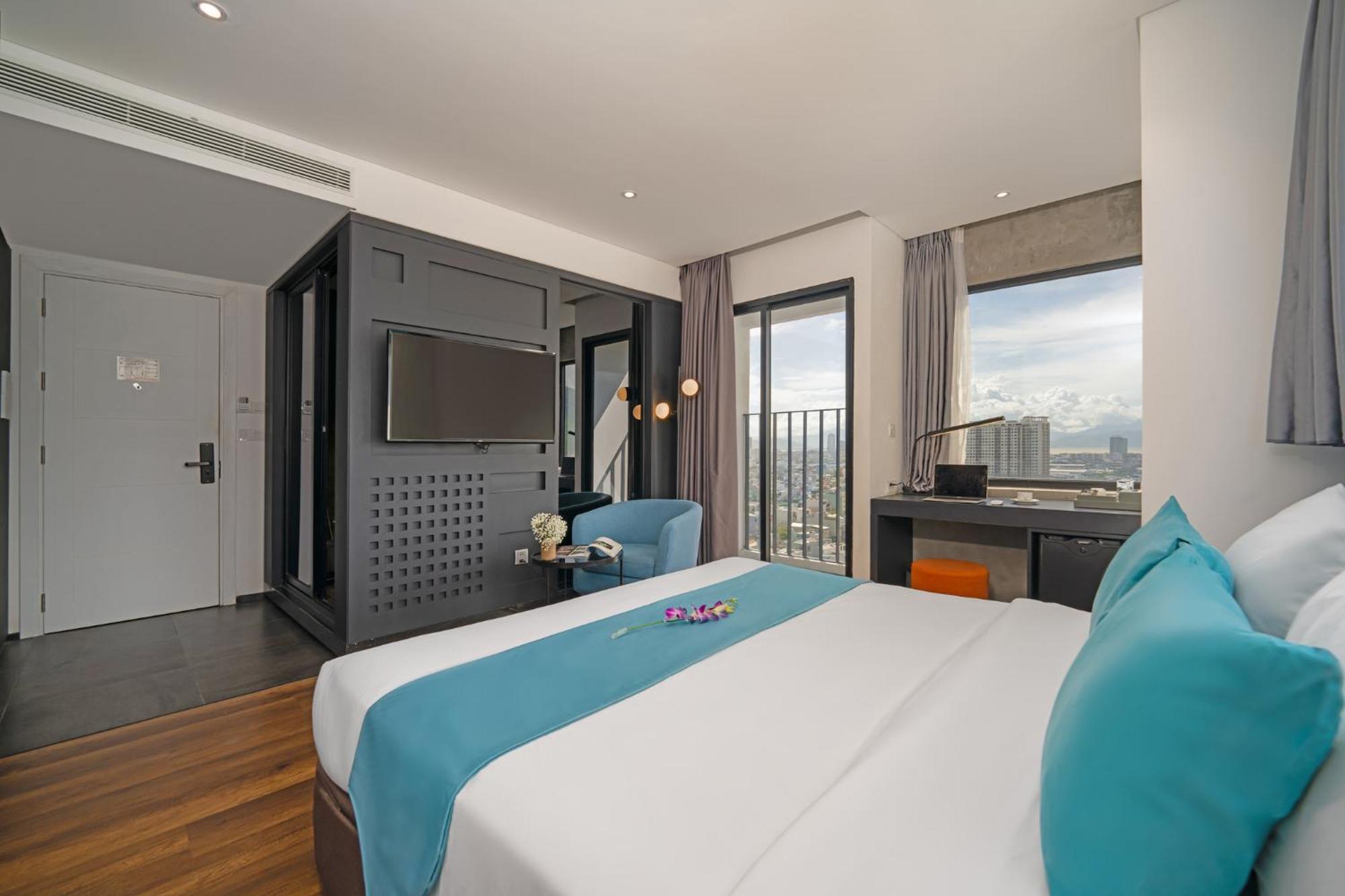 The Code Hotel & Spa Đà Nẵng Exterior foto
